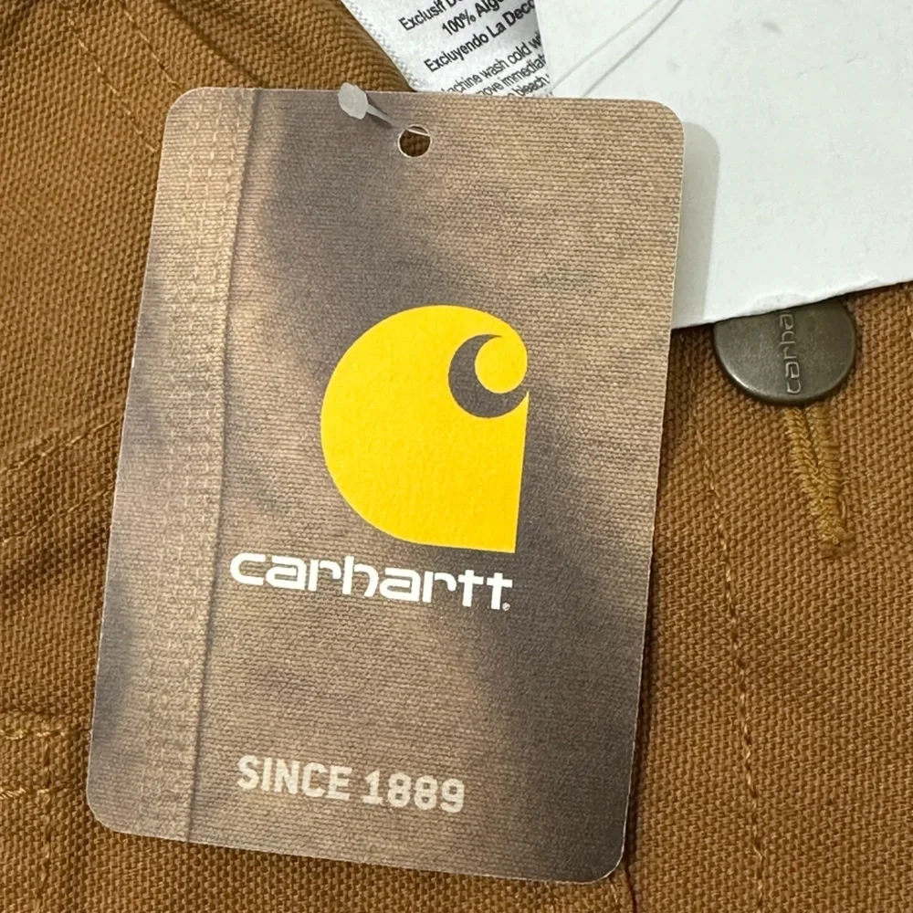 Carhartt Infant Canvas Bib Overalls – Size 6 Months NWT